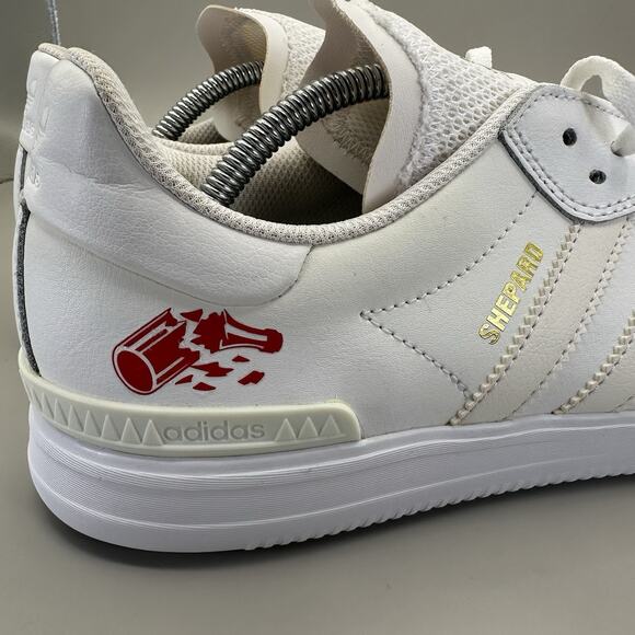 adidas Samba Adv x Shepard Fairey Obey White 2018 D96804 Men’s US 11 - Picture 7 of 11